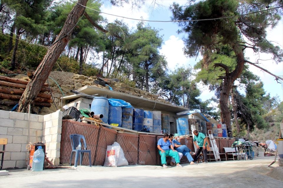 Türkmendağı'nın 'Yer altı hastanesi' 17