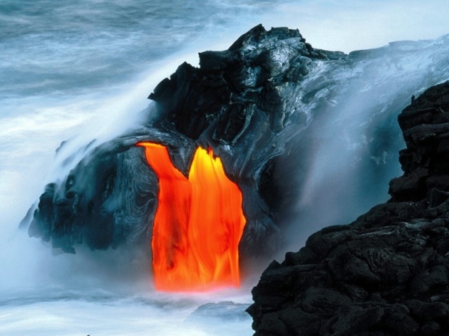 Volkanik patlamaları böyle görüntülediler 10