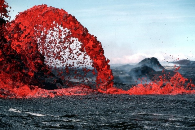 Volkanik patlamaları böyle görüntülediler 15