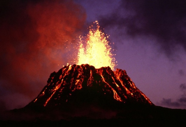 Volkanik patlamaları böyle görüntülediler 2