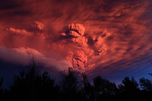 Volkanik patlamaları böyle görüntülediler 5
