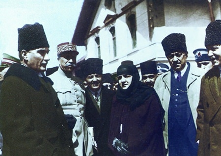 Arşivlerden çıkan Atatürk fotoğrafları... 219