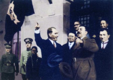 Arşivlerden çıkan Atatürk fotoğrafları... 222