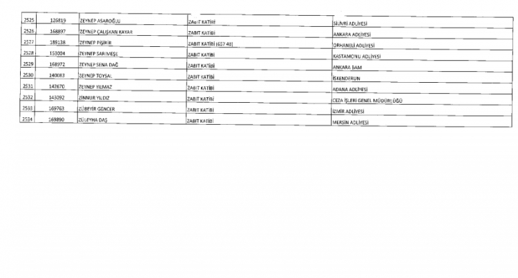 İşte kamuda ihraç edilenlerin ve göreve iade edilenlerin tam listesi 105