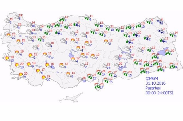 Havalar nasıl olacak? İşte ayrıntılar... 10
