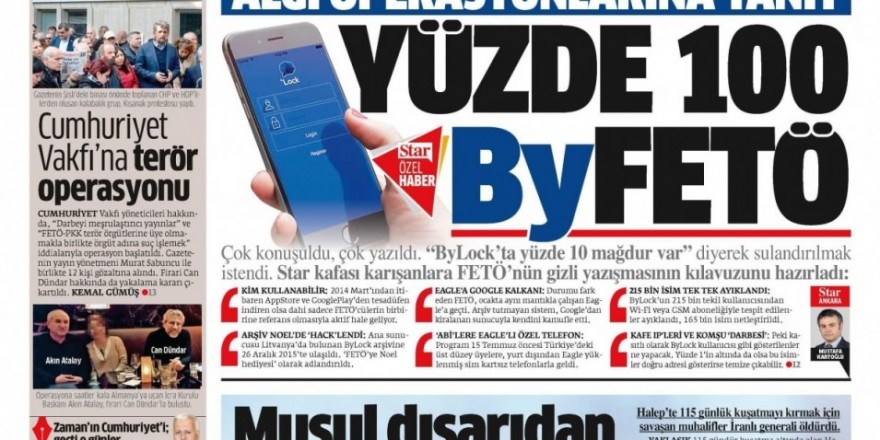 1 Kasım Salı gazete manşetleri