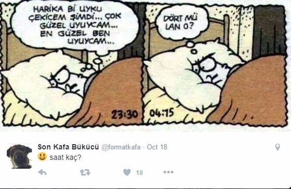 Saat Kaç tweet'leri sosyal medyayı salladı 10