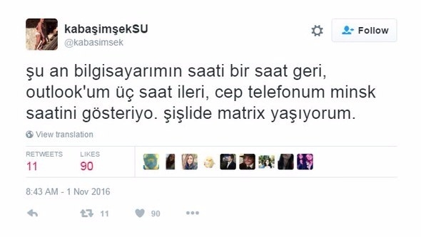 Saat Kaç tweet'leri sosyal medyayı salladı 2