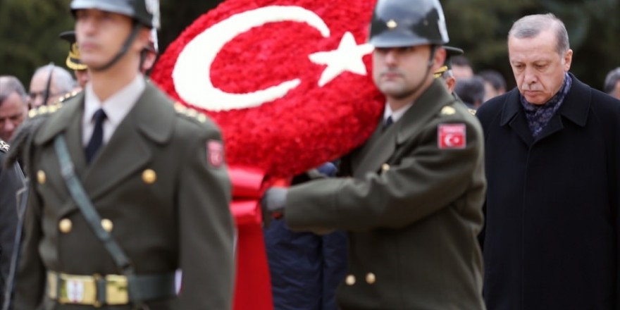 Devletin zirvesi Anıtkabir'de