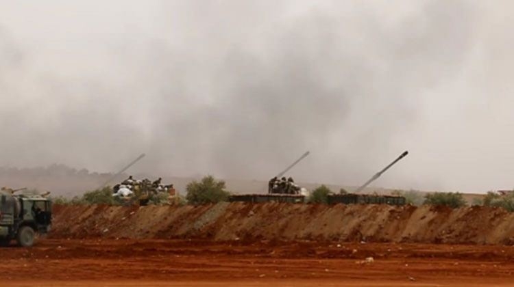 Türk tankları El Bab sınırında 3
