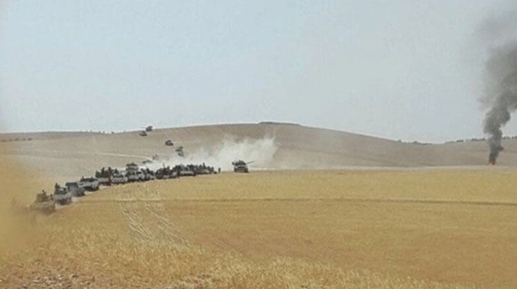 Türk tankları El Bab sınırında 9