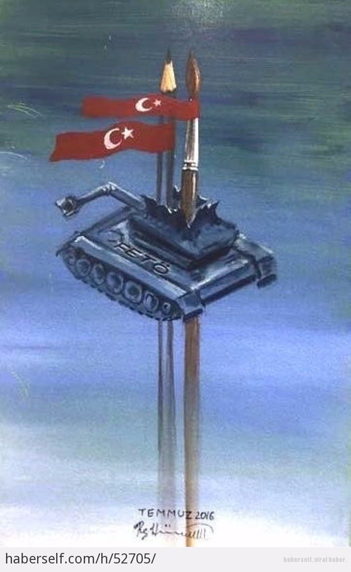 İranlı Ressamın gözünden 15 Temmuz Gecesi 1