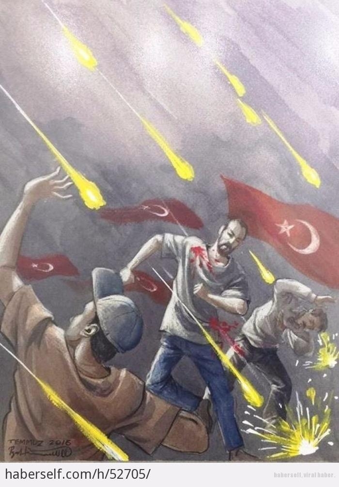 İranlı Ressamın gözünden 15 Temmuz Gecesi 15