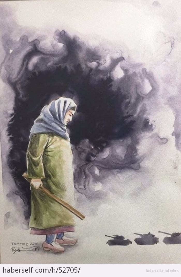 İranlı Ressamın gözünden 15 Temmuz Gecesi 18