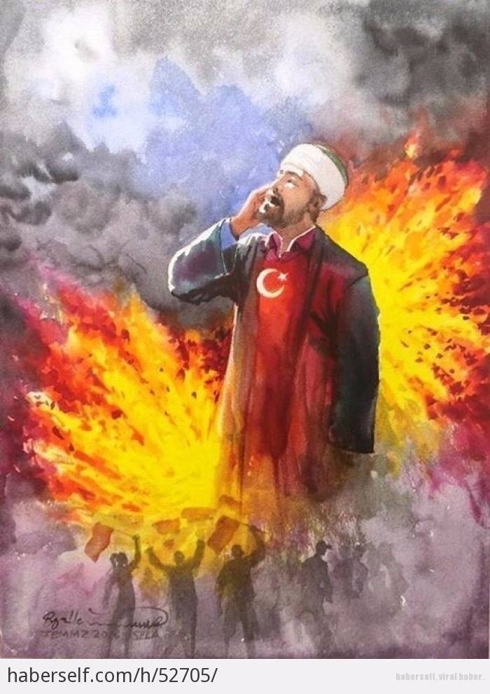 İranlı Ressamın gözünden 15 Temmuz Gecesi 19