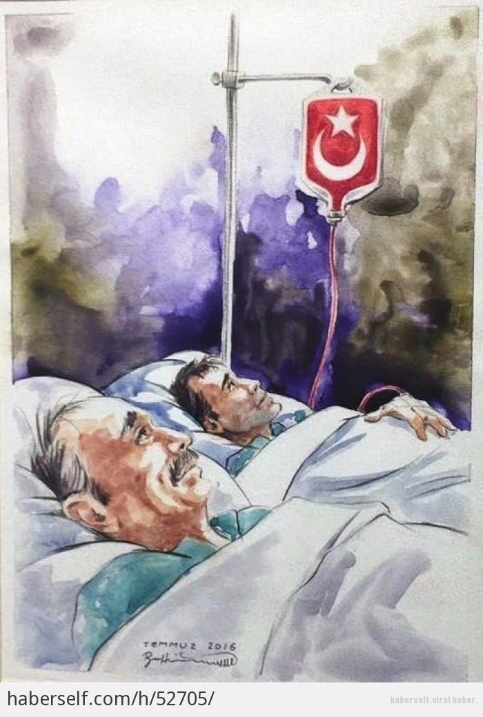 İranlı Ressamın gözünden 15 Temmuz Gecesi 2