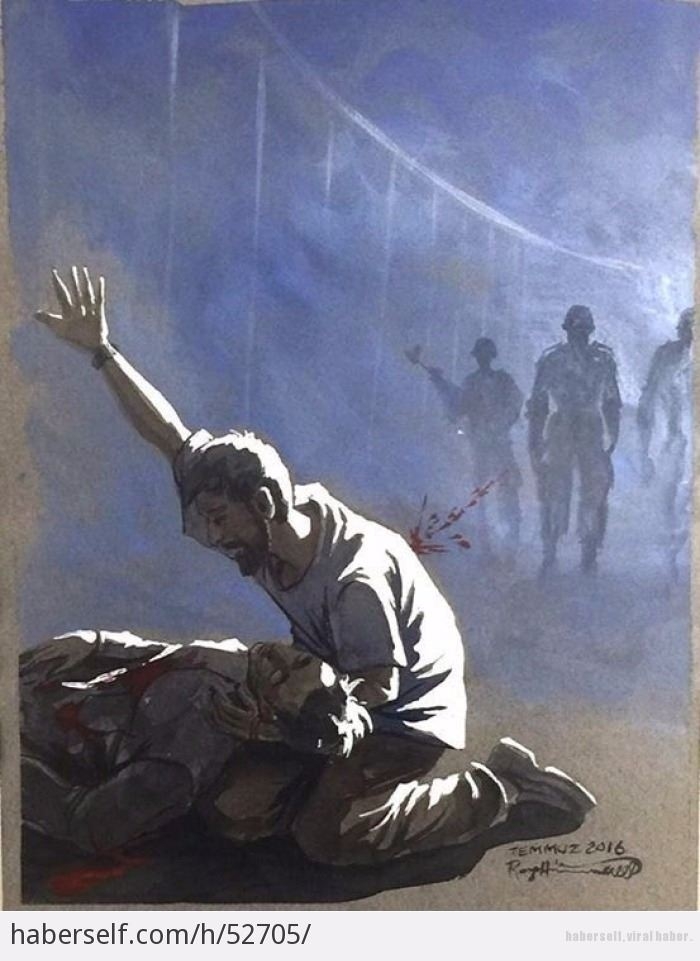 İranlı Ressamın gözünden 15 Temmuz Gecesi 5