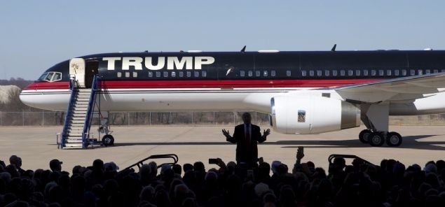 İşte Donald Trump'ın özel uçağı 2