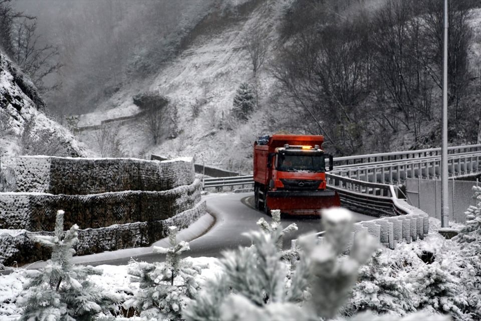 Türkiye'den kar manzaraları 21