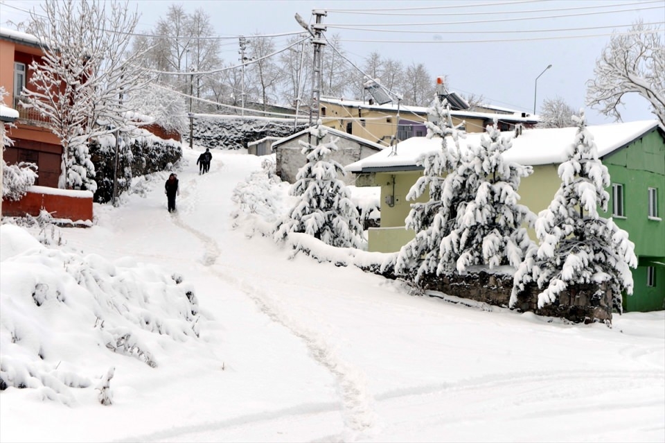 Türkiye'den kar manzaraları 4