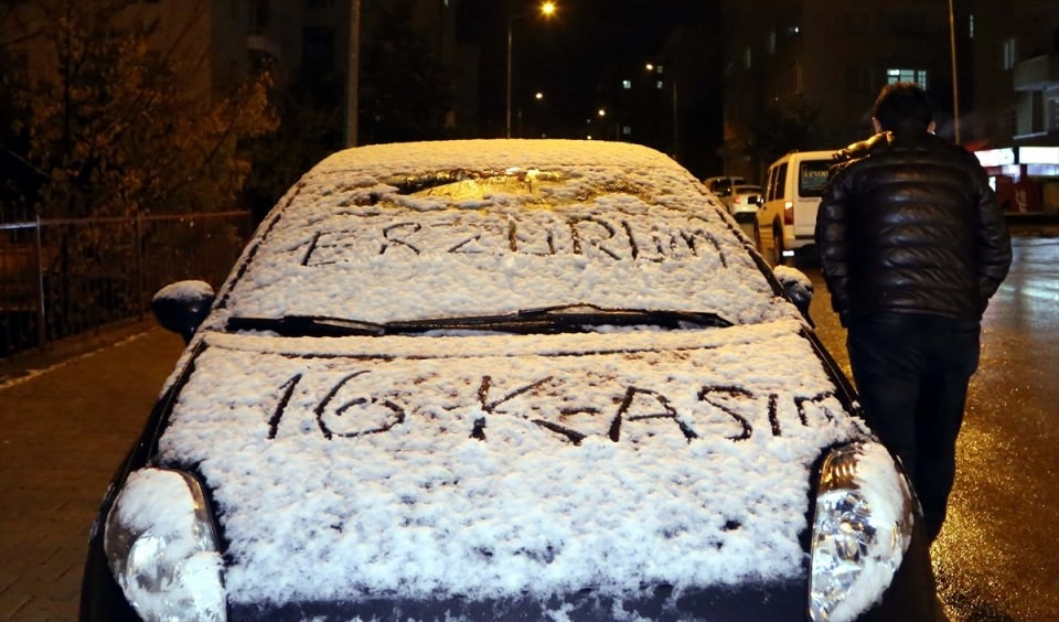 Türkiye'den kar manzaraları 49