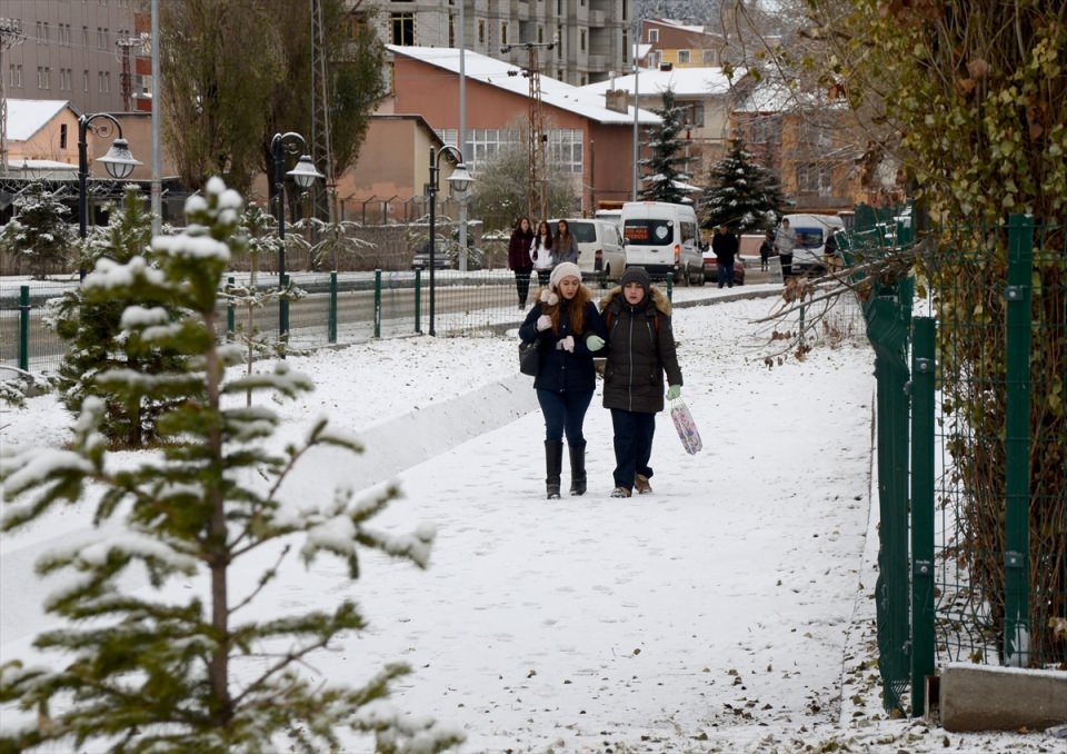 Türkiye'den kar manzaraları 71
