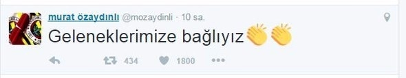 Fenerbahçe'den Galatasaray'a olay tweet! 10