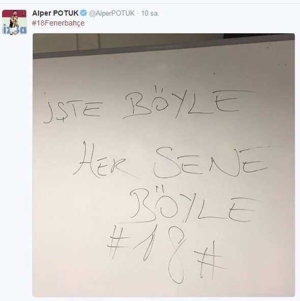 Fenerbahçe'den Galatasaray'a olay tweet! 7