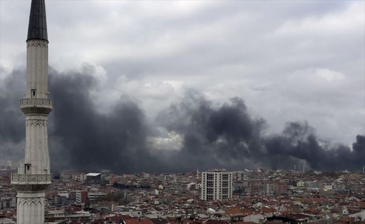 Bayrampaşa'da büyük yangın 21