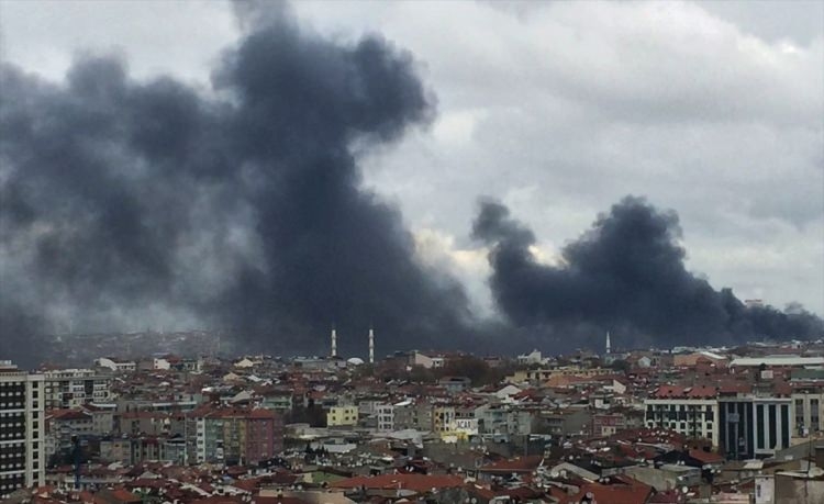 Bayrampaşa'da büyük yangın 22