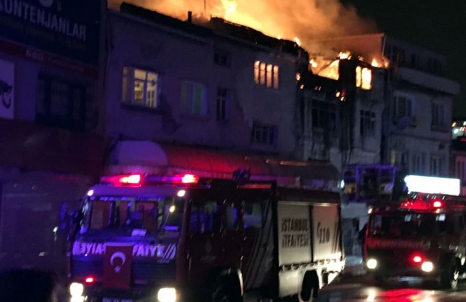 Bayrampaşa'da büyük yangın 5
