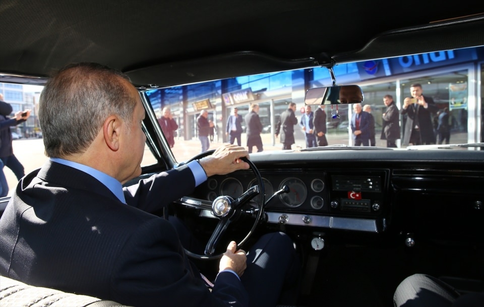 Cumhurbaşkanı Erdoğan direksiyona geçti 6