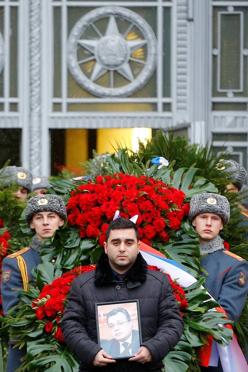 Rus Büyükelçi Karlov'un cenaze töreni 1