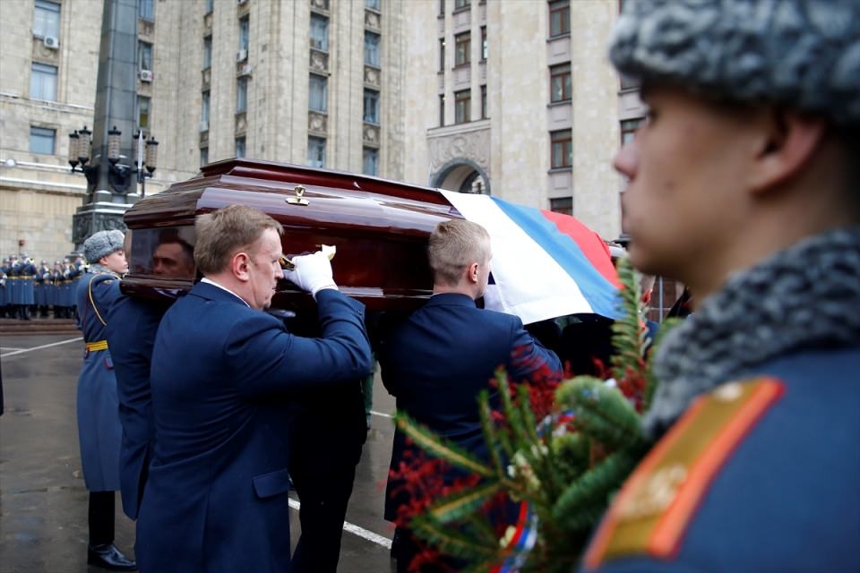 Rus Büyükelçi Karlov'un cenaze töreni 10