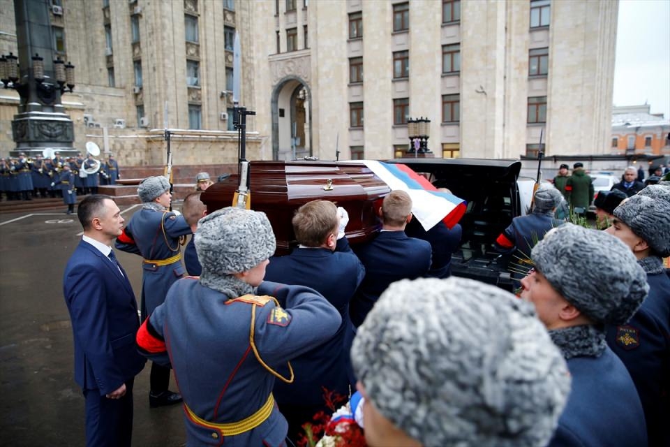 Rus Büyükelçi Karlov'un cenaze töreni 11