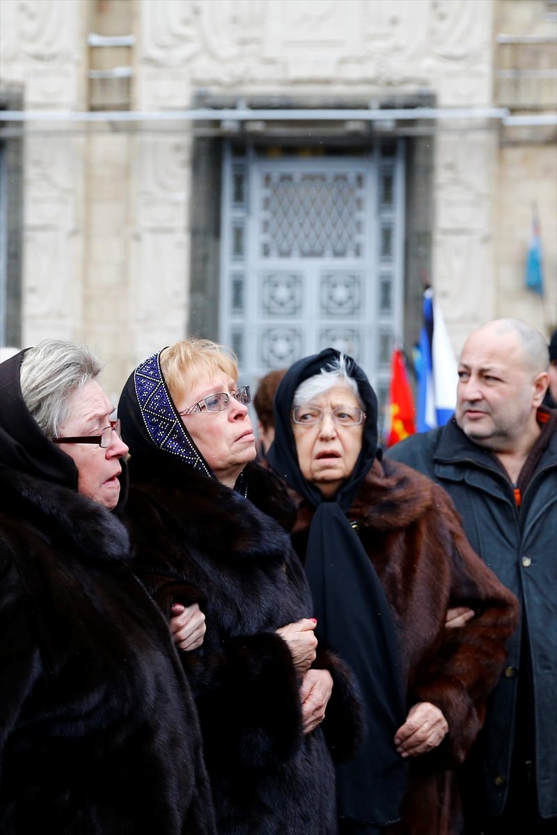 Rus Büyükelçi Karlov'un cenaze töreni 12