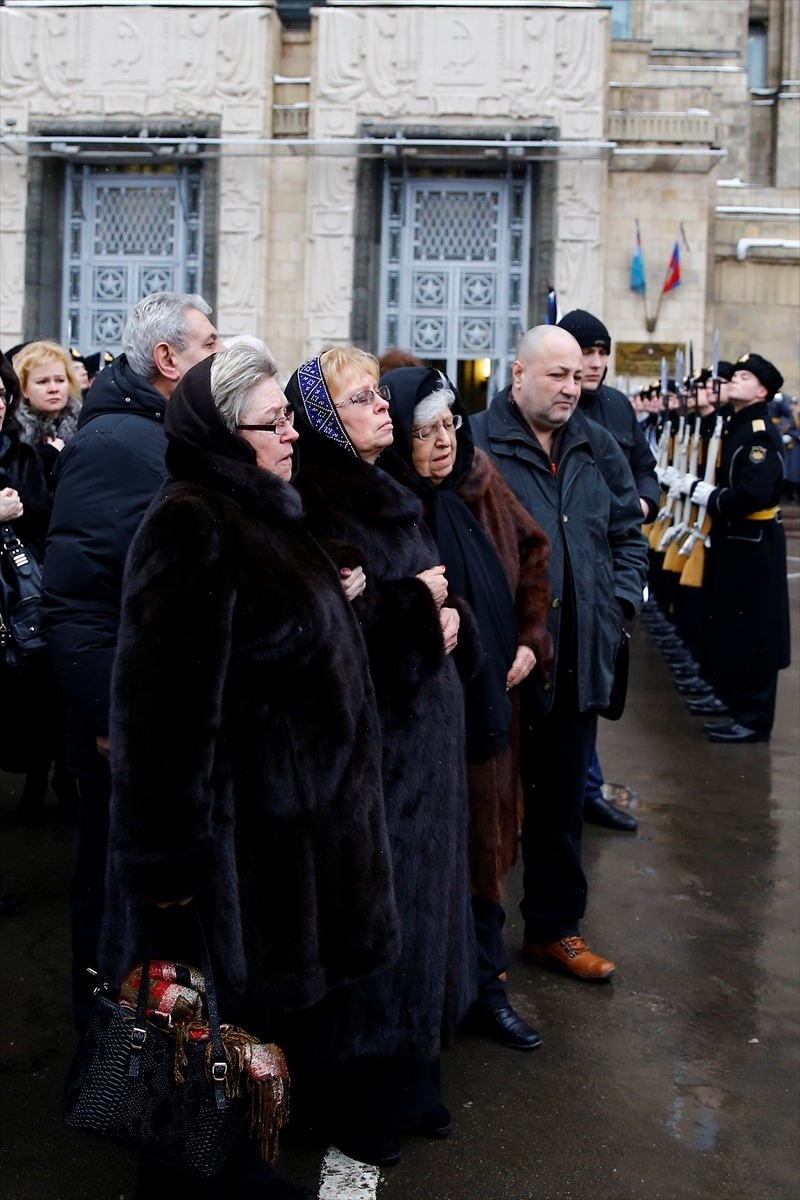 Rus Büyükelçi Karlov'un cenaze töreni 15
