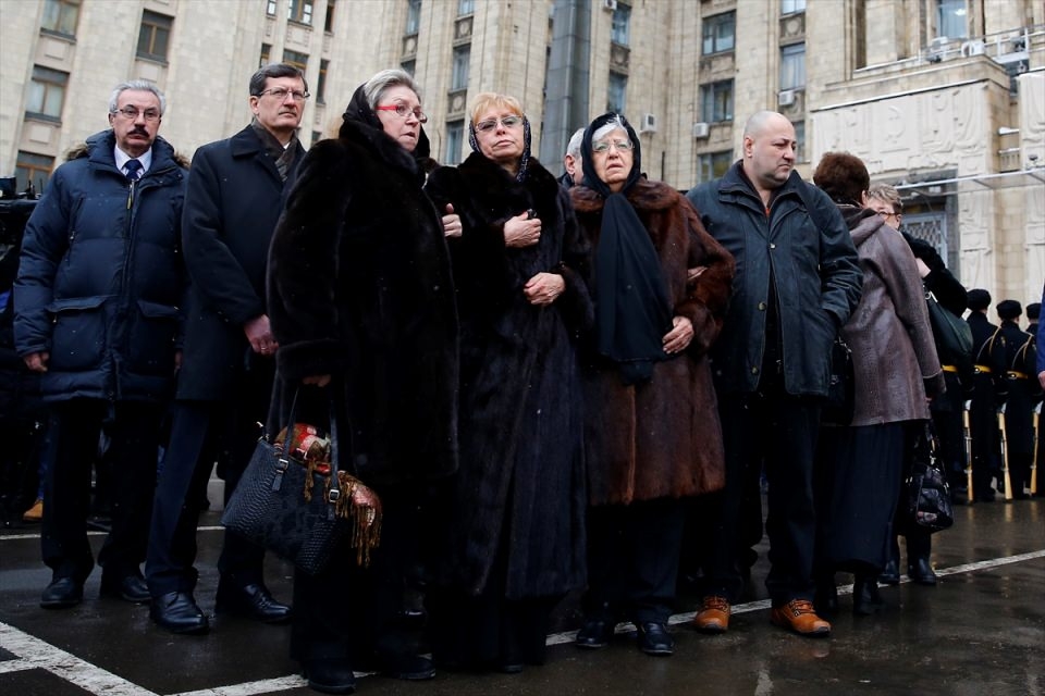 Rus Büyükelçi Karlov'un cenaze töreni 19