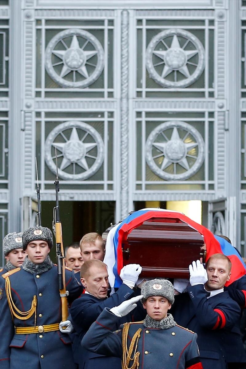 Rus Büyükelçi Karlov'un cenaze töreni 3