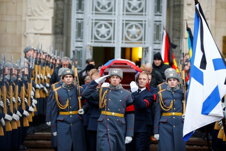 Rus Büyükelçi Karlov'un cenaze töreni 6