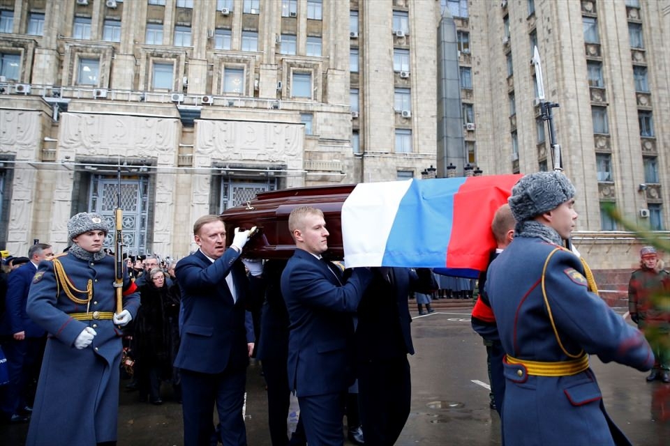 Rus Büyükelçi Karlov'un cenaze töreni 8