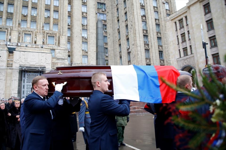 Rus Büyükelçi Karlov'un cenaze töreni 9