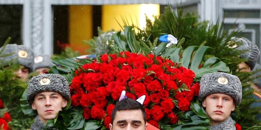 Rus Büyükelçi Karlov'un cenaze töreni