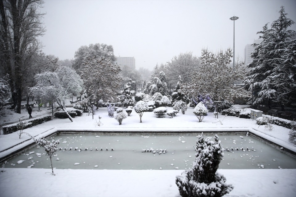 Türkiye'den kar manzaraları 18