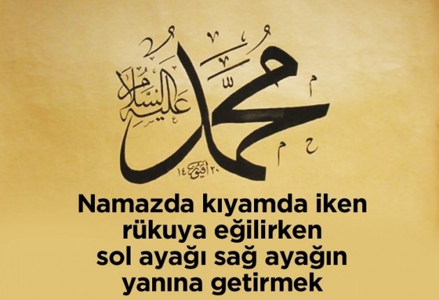 Peygamberimizin unutulan sünnetleri 20