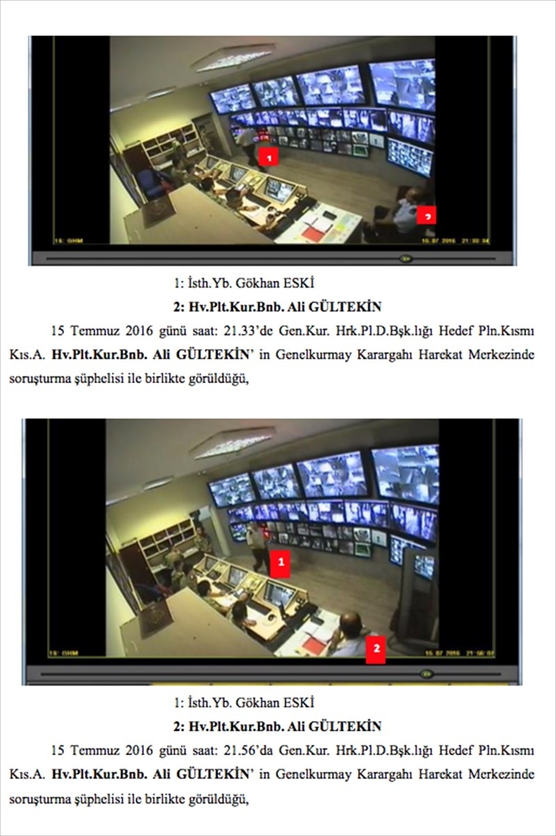 Darbe girişimi gecesinin ilk kez yayınlanan fotoğrafları 112