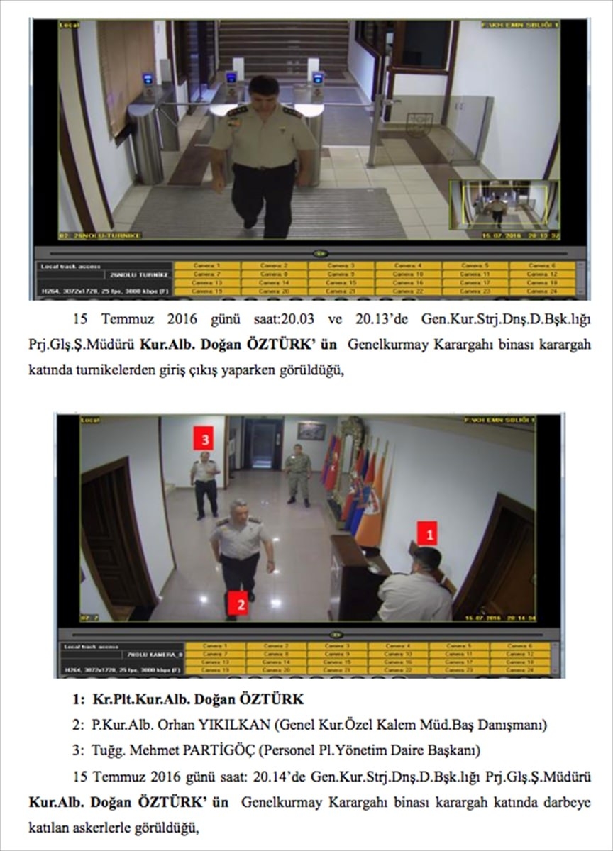 Darbe girişimi gecesinin ilk kez yayınlanan fotoğrafları 12