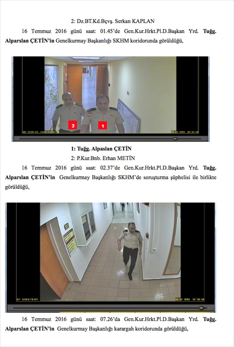 Darbe girişimi gecesinin ilk kez yayınlanan fotoğrafları 120