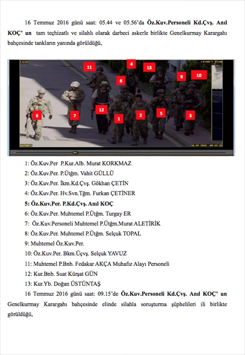 Darbe girişimi gecesinin ilk kez yayınlanan fotoğrafları 123