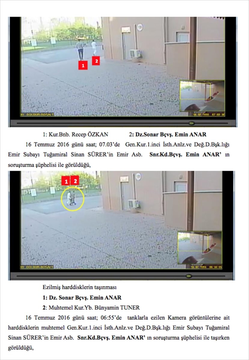 Darbe girişimi gecesinin ilk kez yayınlanan fotoğrafları 153